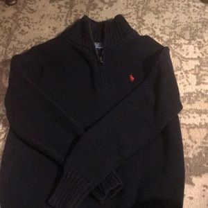 Navy Polo sweater